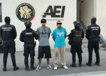 Detienen a seis con droga en Linares