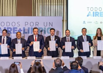 Firman convenio con IP por aire limpio