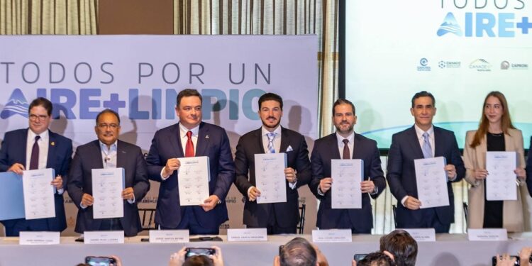 Firman convenio con IP por aire limpio
