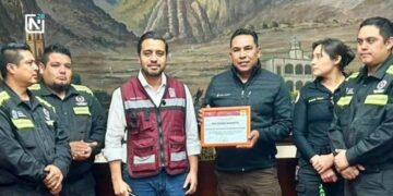 Reconoce Nava a elementos que sofocaron incendio