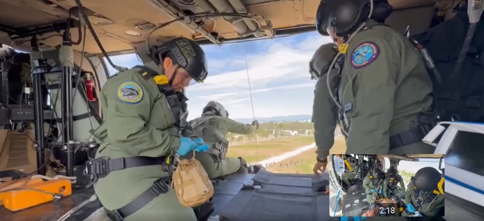 Practican evacuación aeromédica por Mundial