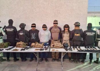 Detienen a cuatro sujetos armados en Operativo muralla