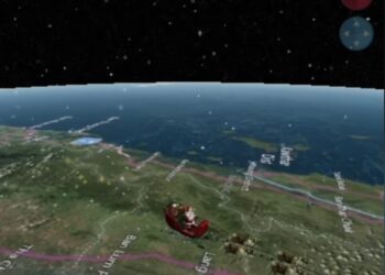 Santa Claus ya entrega regalos por el mundo