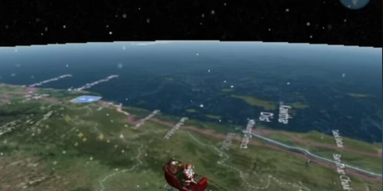 Santa Claus ya entrega regalos por el mundo