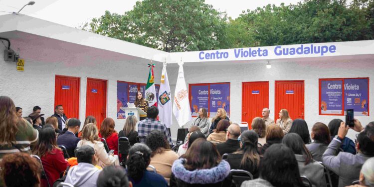 Inauguran Centro Violeta en Guadalupe