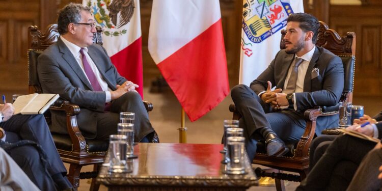 Samuel se reúne con Embajador de Italia en México