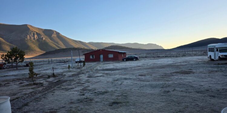 Galeana se cubre de blanco