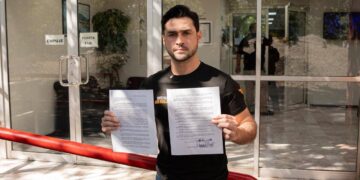 Presenta Glenn Villarreal denuncia contra Daniel Carrillo