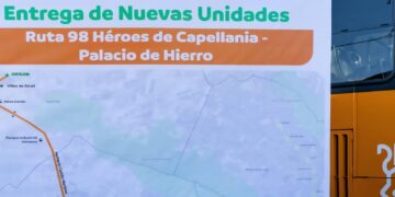 Ruta 98 recibe 45 camiones nuevos