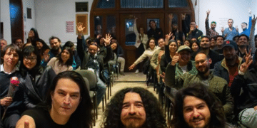 Viven con Overlap trío velada ecléctica