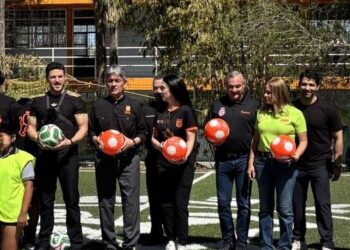 Inaugura Samuel cancha 450 en Guadalupe