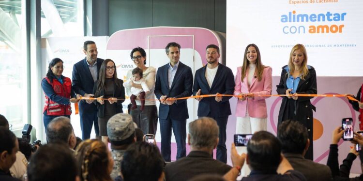 Inaugura Mariana seis lactarios en el aeropuerto