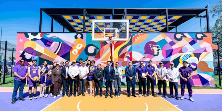 Inauguran multideportivo en la Facultad de Medicina