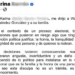 Karina “N” revela carta de disculpas