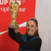 Llevan Copa del mundial a Palacio Nacional