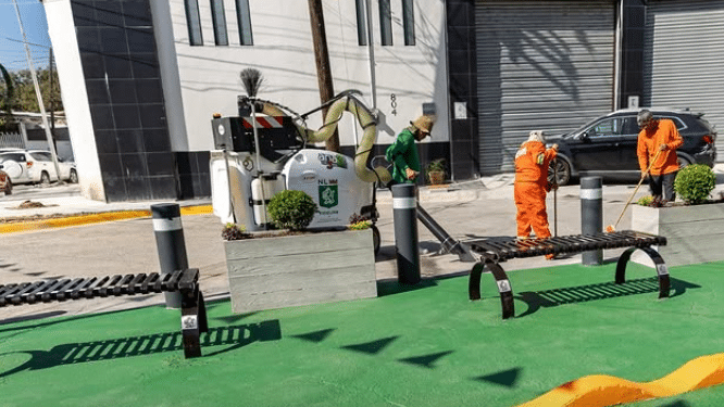 Entregan red de corredores verdes