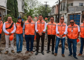 Supervisan obras de drenaje sanitario en Guadalupe y Cadereyta