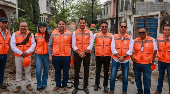 Supervisan obras de drenaje sanitario en Guadalupe y Cadereyta