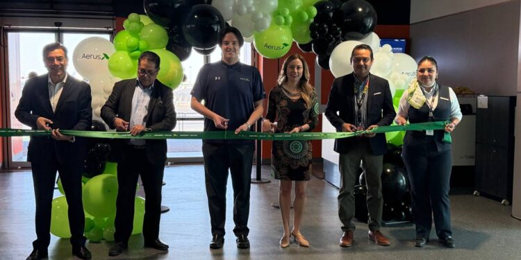Inaugura Aerus ruta Monterrey–McAllen