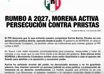 PRI ve persecución contra Karina “N”