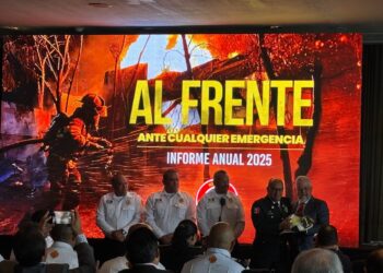 Presenta Bomberos Nuevo León informe anual