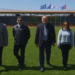 Gobernador visita Centro de futbol coreano