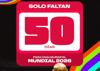 Faltan 50 días para el mundial 2026