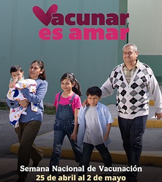 Anuncian Semana nacional de vacunación 2026