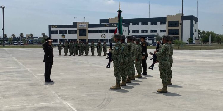 Cambia mando del 22° batallón de infantería
