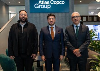 Anuncia Samuel expansión de Atlas Copco en Nuevo León