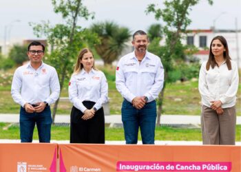 Inauguran obras en Abasolo y El Carmen