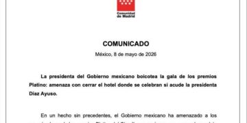 Ayuso cancela gira; acusa presión de Sheinbaum