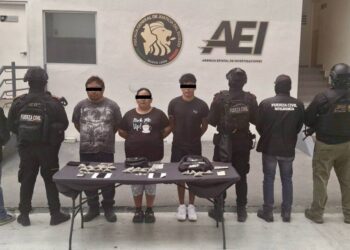 Caen cinco presuntos delincuentes en Monterrey