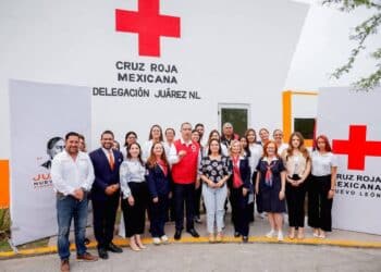 Instalan base de la Cruz roja en Juárez