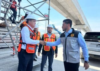 Supervisa Gobernador construcción de estación Churubusco