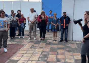 Realizan simulacro en Canal 28