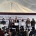 Entrega federación viviendas en Ciénega de flores