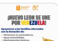 Abren Centro de acopio para apoyar a familias afectadas en Venezuela