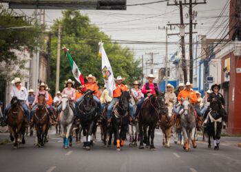 Encabeza Samuel García la Mega Cabalgata Norteña 2026