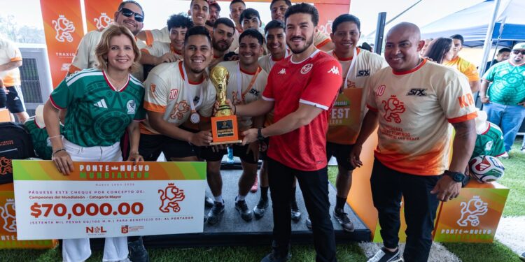 Premia Samuel García a ganadores del torneo “Ponte Nuevo”