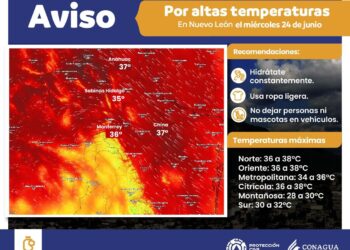 Piden cuidarse del calor y viento