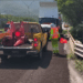 Continúan trabajos de conservación de carreteras