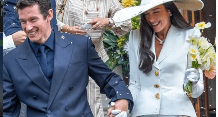 Dua Lipa se casa con Callum Turner