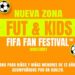 Habilitan nueva zona infantil en la fiesta futbolera del Parque Fundidora