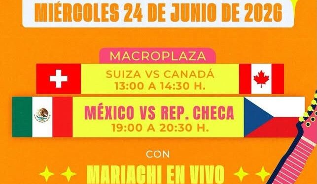Vive la Fiesta Futbolera en pantalla gigante
