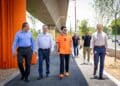 Inauguran Circuito 3 del Parque Lineal Palacio Federal
