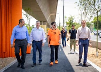Inauguran Circuito 3 del Parque Lineal Palacio Federal