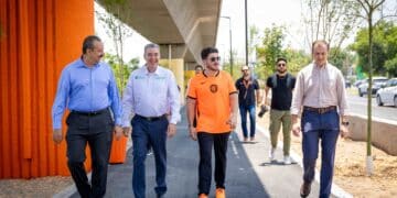 Inauguran Circuito 3 del Parque Lineal Palacio Federal