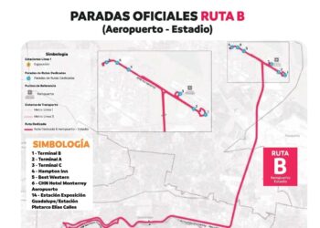 Ofrecen transporte gratuito durante las actividades mundialistas.