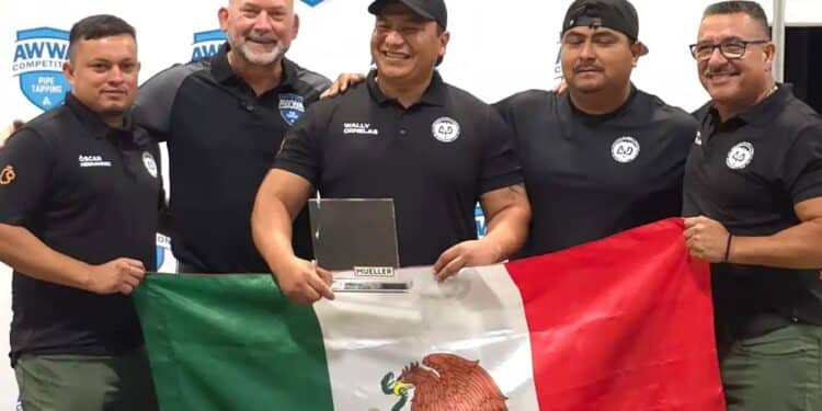 Agua y Drenaje gana competencia internacional de Tapping